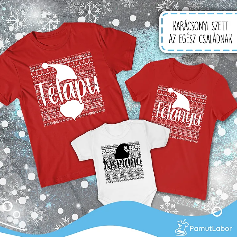 Télapu, Télanyu és Kismanó - Családi csomag