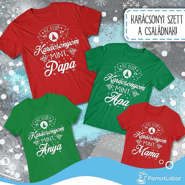 Első Karácsonyunk, mint... - Családi csomag